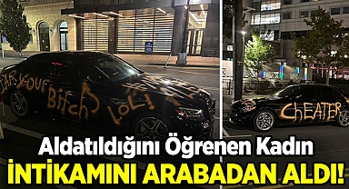 Aldatıldığını Öğrenen Kadın, İntikamını Sevgilisinin Arabasından Aldı!
