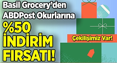 Basil Grocery'den ABDPOST Okurlarına Özel Çekilişi!