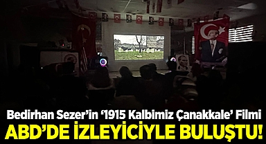 Bedirhan Sezer'in '1915 Kalbimiz Çanakkale' Filmi New Jersey'de İzleyicilerle Buluştu