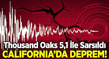 California'da Korkutan Deprem: 5,1 İle Sallandı!