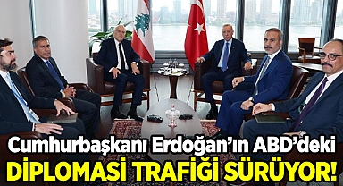 Cumhurbaşkanı Erdoğan'ın ABD'deki Diplomasi Trafiği Sürüyor!