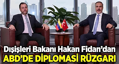 Dışişleri Bakanı Hakan Fidan'dan, New York Türkevi'nde Diplomasi Trafiği!