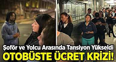 New Jersey'de Ücret Krizi: Şoför ve Yolcu Arasında Tansiyon Yükseldi!