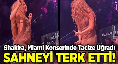 Shakira, Miami Konserinde Tacize Uğradı: Sahneyi Terk Etti!