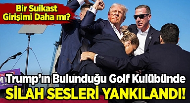 Trump'ın Bulunduğu Golf Kulübünde Silah Sesleri Yankılandı!
