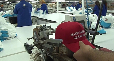 Trump'ın Ünlü Seçim Şapkası Adıyaman'da Üretiliyor
