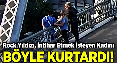 Ünlü Rock Yıldızı, İntihar Etmeye Çalışan Kadını Böyle Kurtardı!