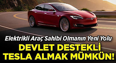 ABD'de Devlet Destekli Tesla Almak Mümkün!