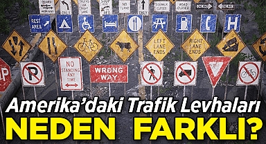 ABD'deki Trafik Levhaları Neden Farklı?