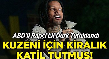 ABD'li Rapçi Lil Durk Tutuklandı: Kuzeni İçin Kiralık Katil Tutmuş!