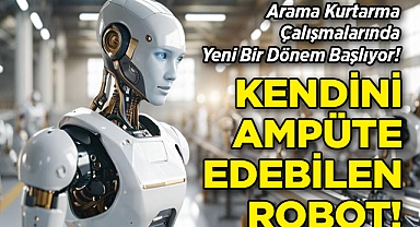 Arama Kurtarma Çalışmalarında Yeni Dönem: Kendini Ampüte Edebilen Robot!