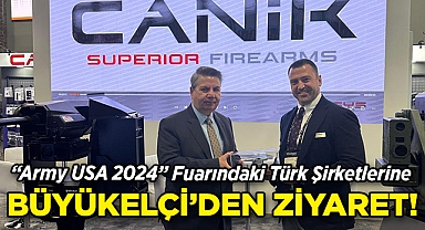"Army USA 2024" Fuarındaki Türk Şirketlerine Büyükelçi Sedat Önal'dan Ziyaret!