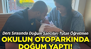 Ders Sırasında Sancıları Tutan Öğretmen, Okulda Doğum Yaptı!