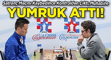 Satranç Maçını Kaybedince Kontrolden Çıktı: Kadın Muhabire Yumruk Attı!