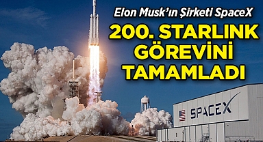 SpaceX, 200. Starlink Görevini Tamamladı!