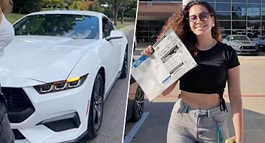 Türk genci ABD'de 30 bin dolara Mustang aldı, sosyal medyada gündem oldu!