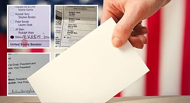 ABD seçimlerinde şaşırtıcı oylar: Kılıçdaroğlu, İmamoğlu, Yavaş'a oy çıktı