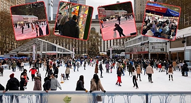 Bryant Park kış köyü açıldı: Buz pisti, hediyelikler ve etkinliklerle kış keyfi başladı