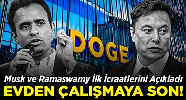 Elon Musk ve Vivek Ramaswamy İlk İcraatlerini Açıkladı: ABD'de Evden Çalışma Devri Bitiyor!