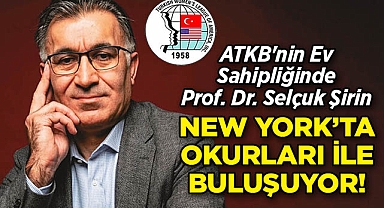 Prof. Dr. Selçuk Şirin, ATKB'nin Ev Sahipliğinde Okurları İle Buluşacak!