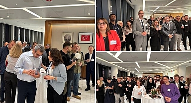 Türk Amerikan iş dünyası, TABNET'in yıl sonu etkinliğinde Türkevi'nde bir araya geldi