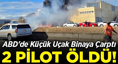 ABD'de Küçük Uçak Binaya Çarptı: 2 Pilot Hayatını Kaybetti!