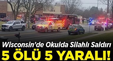 ABD'de Okula Silahlı Saldırı: 5 Ölü, 5 Yaralı!