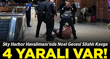Sky Harbor Havalimanı'nda Silahlı Kavga: 3 Kişi Vuruldu, 1 Kişi Bıçaklandı!