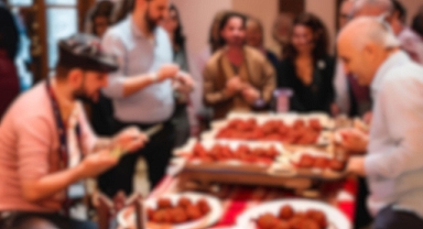 California'da sazlı sözlü, çiğ köfteli sıra gecesi etkinliği