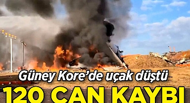 Güney Kore'de uçak kazası: 120 ölü