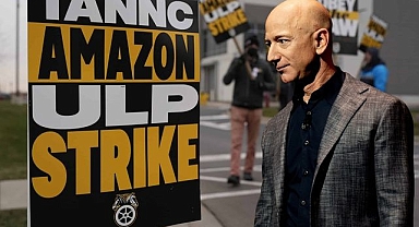 Jeff Bezos'a protesto: Amazon çalışanları ve aktivistler Washington'da eylemde