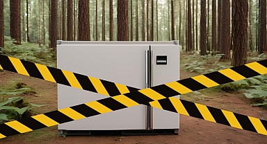 New Jersey'de korkunç cinayet: Ormanda buzdolabının içinde kadın cesedi bulundu