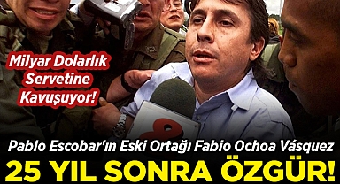 Pablo Escobar'ın Ortağı Fabio Ochoa Vásquez 25 Yıl Sonra Özgür!