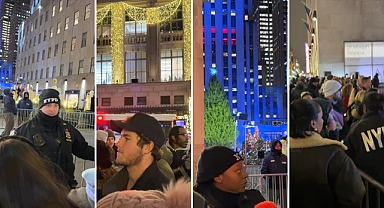 Rockefeller Center Noel ağacı etkinliği çileye dönüştü: Saatlerce bekleyen ziyaretçilere kapatıldı