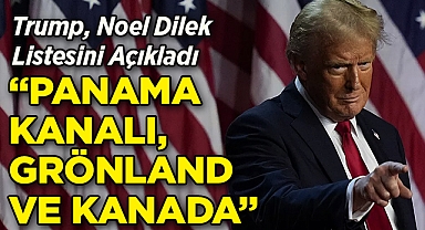 Trump Noel Dilek Listesini Açıkladı! Listede Kanada, Panama Kanalı ve Grönland Var!