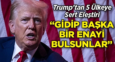 Trump'tan BRICS Ülkelerine Sert Eleştiri: Gidip Başka Bir Enayi Bulsunlar!