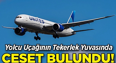 United Airlines'a Ait Bir Yolcu Uçağının Tekerleğinde Ceset Bulundu!