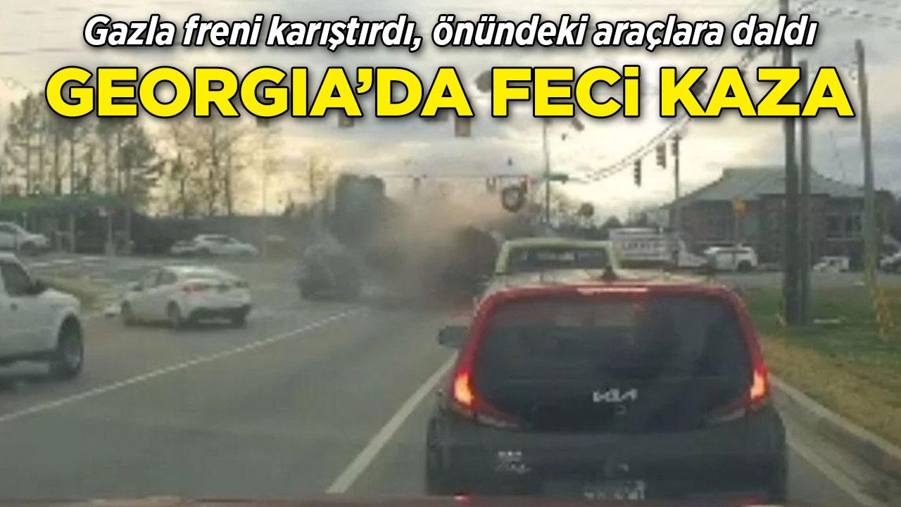 83 yaşındaki sürücü gazla freni karıştırdı, kaza yaptı