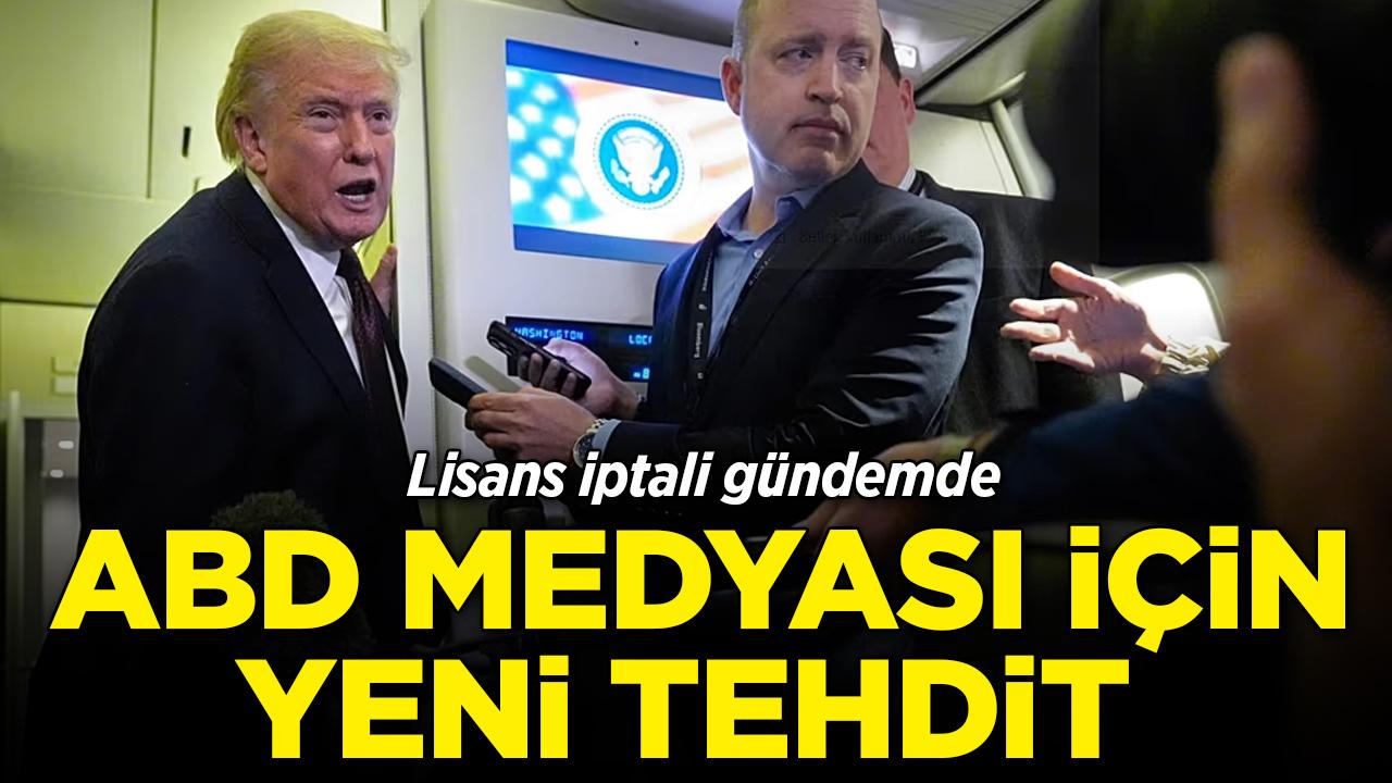 ABD Başkanı Trump eleştirmişti! ABD'de medyaya lisans tehdidi