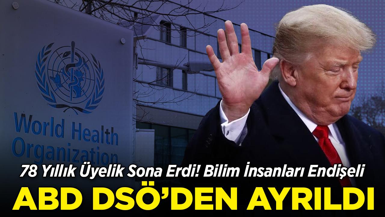ABD DSÖ'den ayrıldı: 78 yıllık üyelik Trump'ın imzasıyla sona erdi