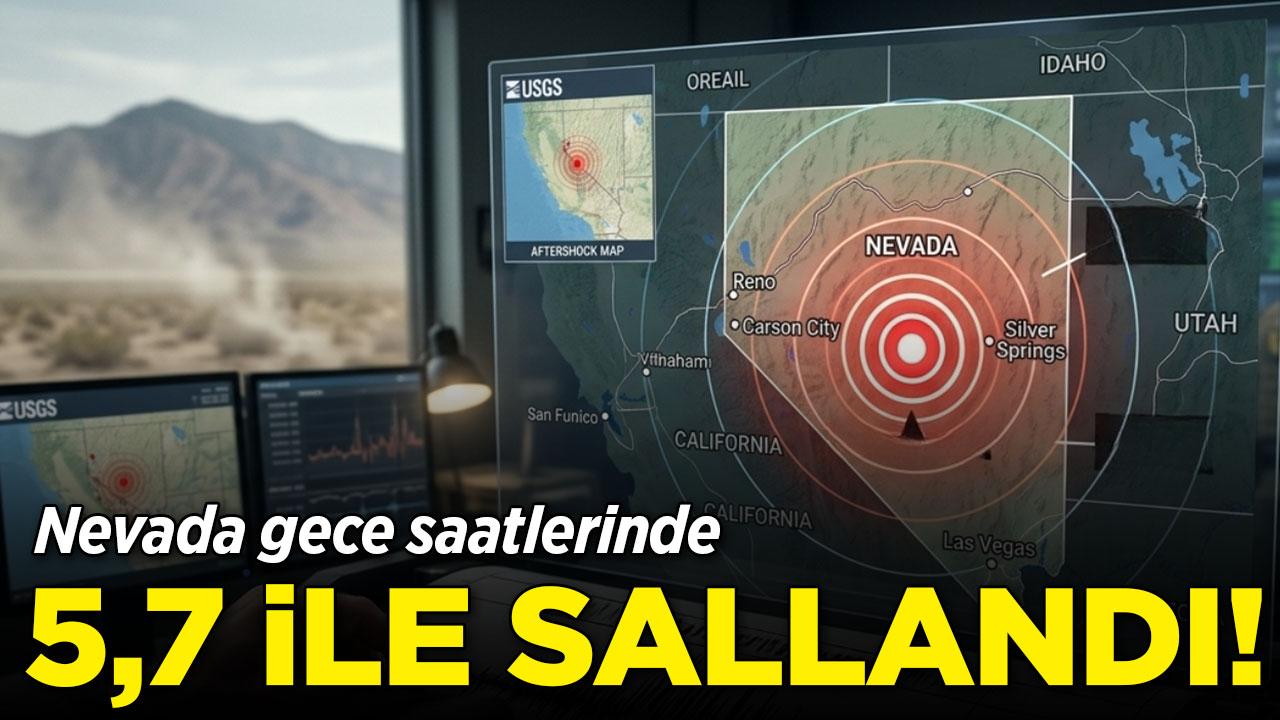ABD'de 5,7 büyüklüğünde deprem