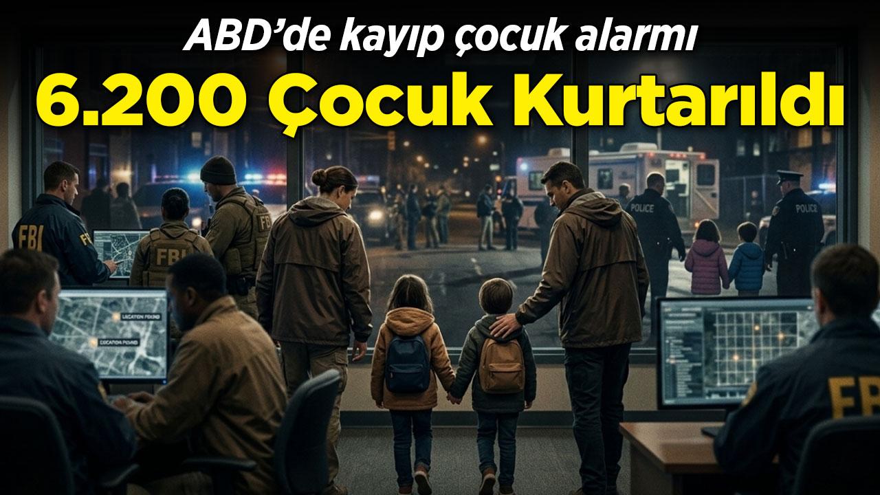 ABD'de 6 binden fazla kayıp çocuk bulundu