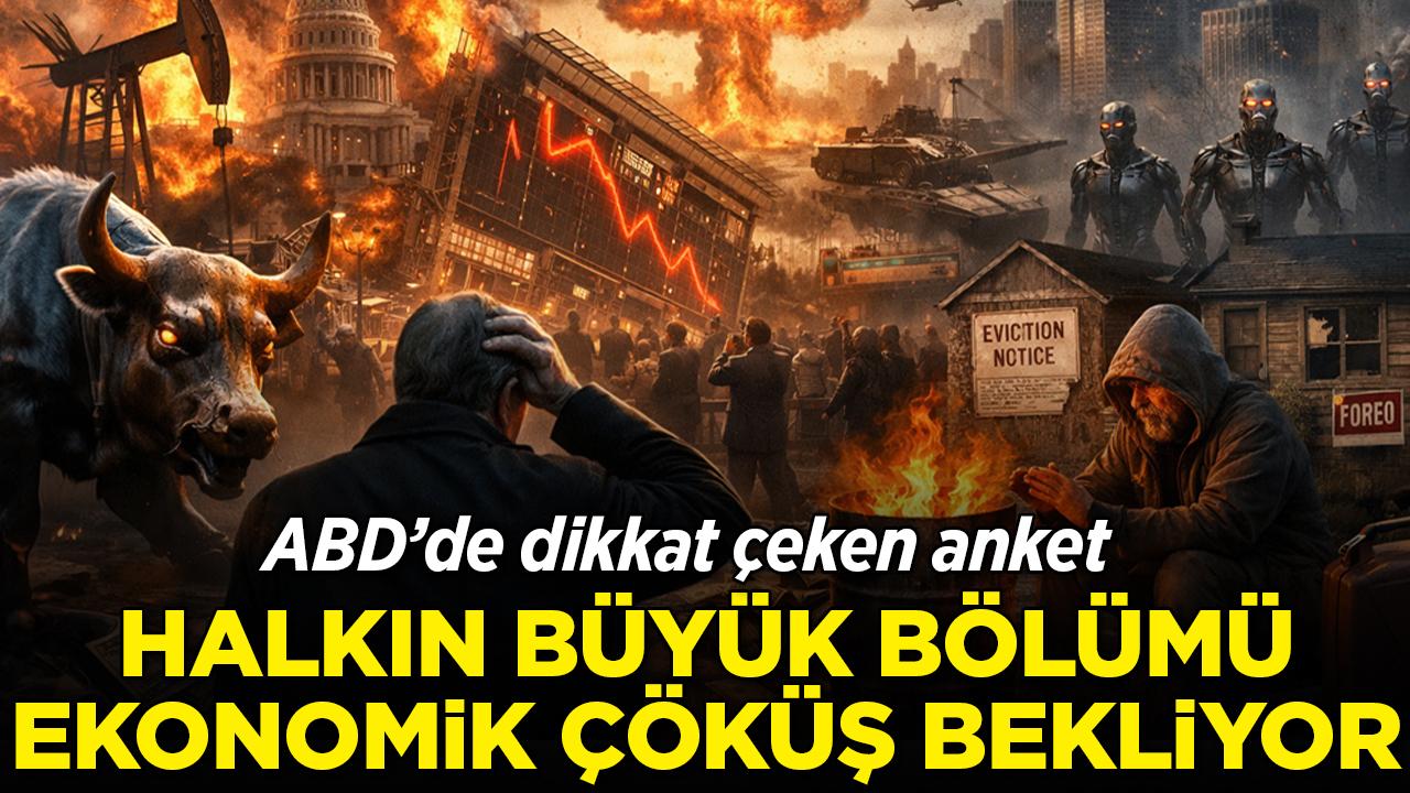ABD'de anket: Halkın yüzde 42'si "ekonomik çöküş" bekliyor
