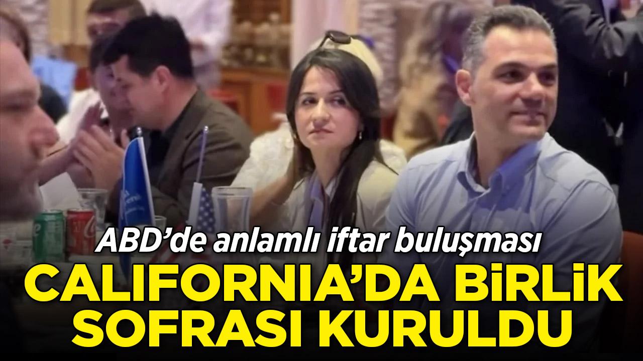 ABD'de anlamlı iftar buluşması: California'da birlik sofrası kuruldu