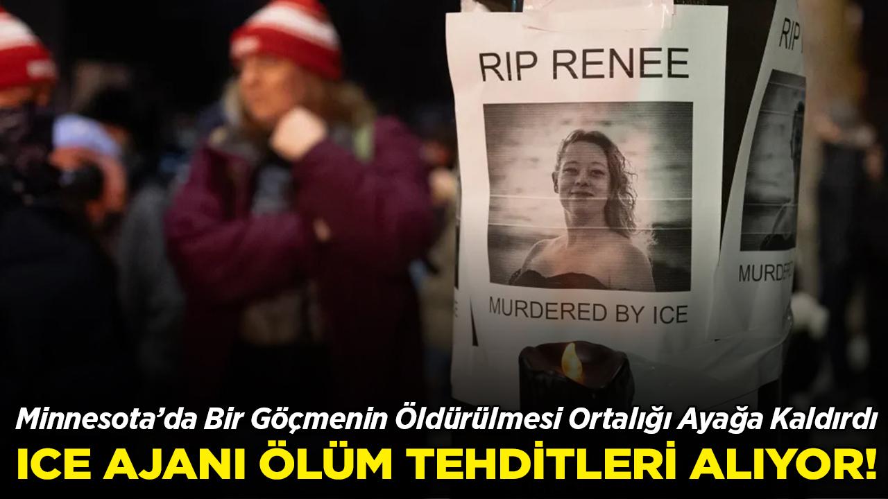 Minnesota'da Renee Good'u Vuran ICE Polisi Ölüm Tehditleri Alıyor!