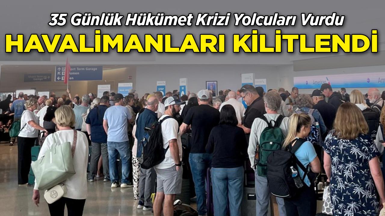 ABD'de DHS Krizi Yolcuları Vurdu: Ulaşım Felç Noktasında!
