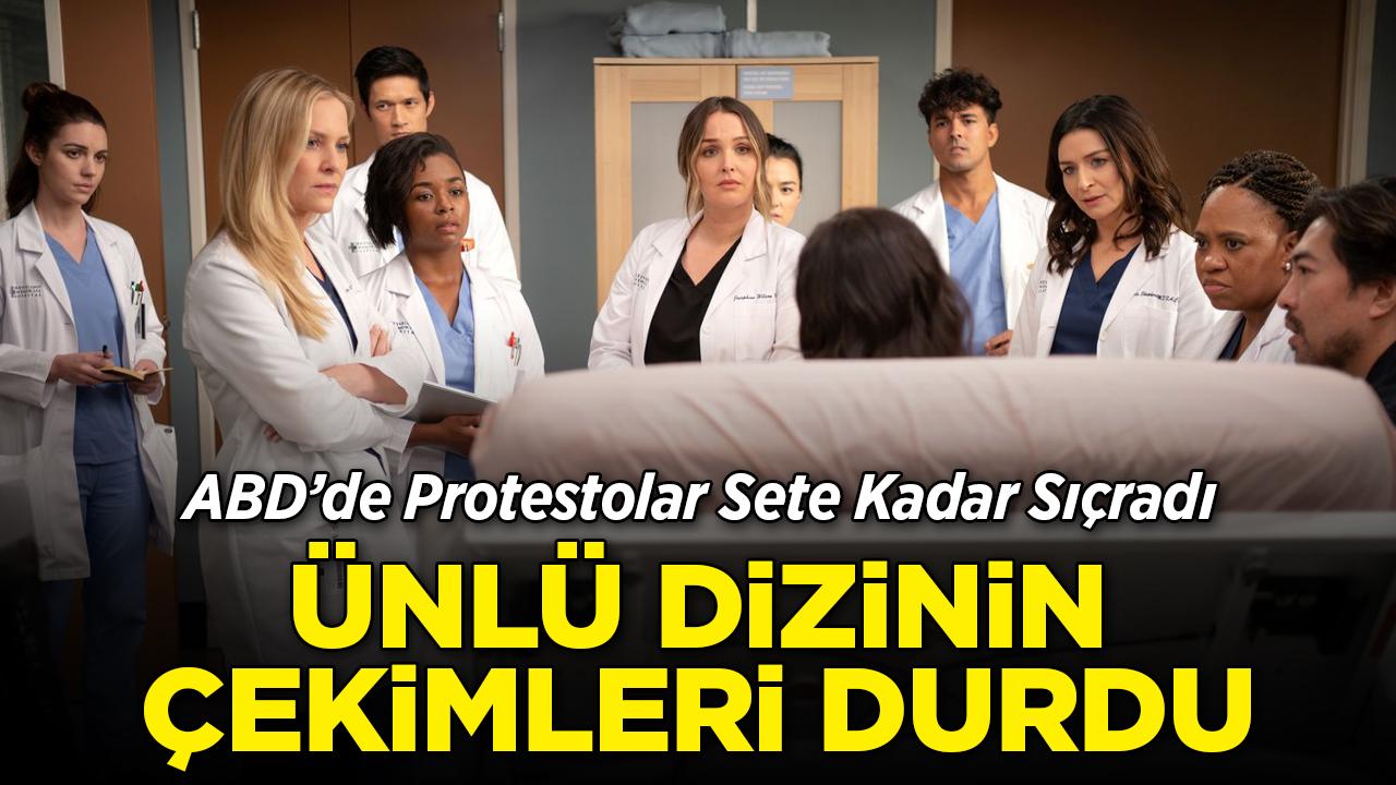 ABD'de Grev Sete Sıçradı: Göçmen Protestosu Grey's Anatomy Çekimlerini Durdurdu