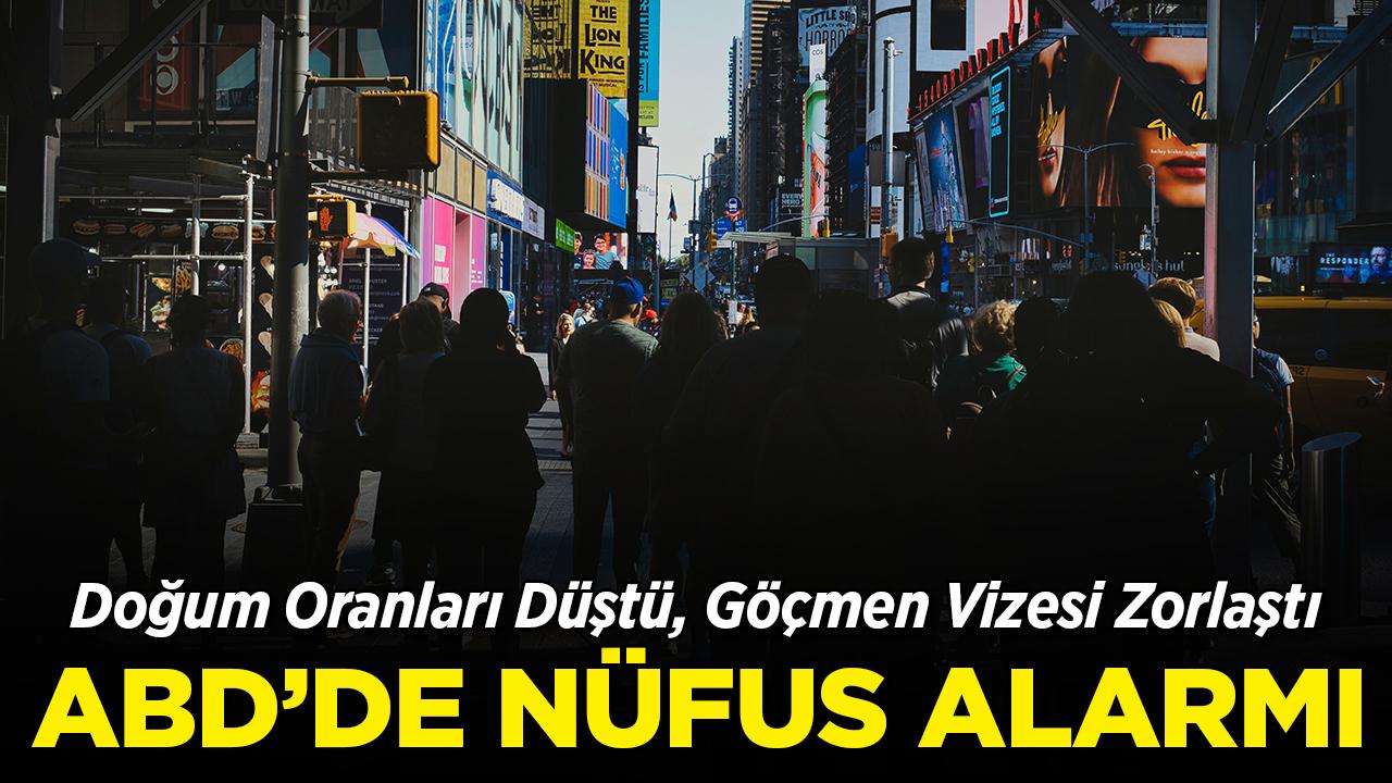 ABD'de Nüfus Alarmı: Düşüş 2026'da Başlayabilir