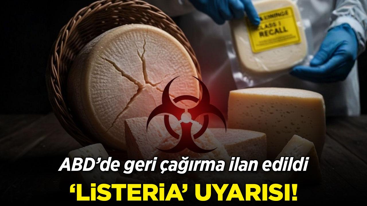 ABD'de ölüm riski taşıyan peynir alarmı