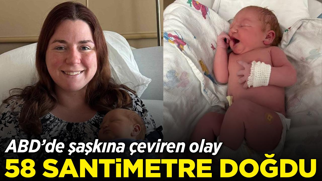ABD'de şaşkına çeviren olay: Tam 58 santimetre